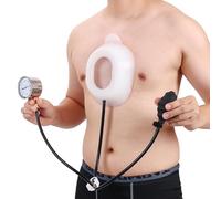 Shuyan Jiao Pectus Excavatum - Benda per la depressione dello sterno, bendaggio per la depressione toracica, fascia per la deformità dello sterno, per tutte le età (M)