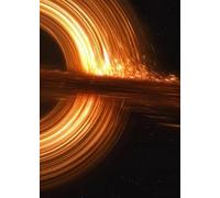 SHUYINGHENGXIE Cosmic Black Hole Planet Poster e Stampe Universe Wall Art Modern Canvas Home Decor Senza Cornice-B_50x70cm