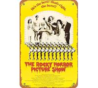 shvieiart Poster del film Rocky Horror Picture Show Movie Tin Metal Sign 20,3 x 30,5 cm
