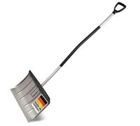 SHW-FIRE 59023 - Pala da neve in alluminio, ergonomica, con manico in alluminio e impugnatura a D