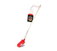 SHW-FIRE | Pala per fossato 30 x 16 cm con protezione antiscivolo in acciaio speciale, manico lungo in legno di frassino, ideale per trincee strette, pala per drenaggi e posa dei cavi, Made in Germany
