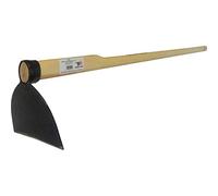 SHW-FIRE Zappa da vigneto - Larghezza zappa da giardino con manico lungo 135 cm in frassino - forgiato di prima classe