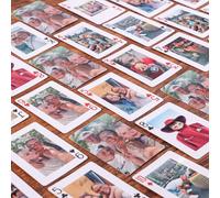 SHWorkshop Carta da gioco con immagini di laurea, regalo di laurea per lui/lui, laurea universitaria, carte fotografiche personalizzate, classe 2025