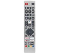 SHWRMC0133 - Telecomando vocale di ricambio per TV Sharp Aquos Ultra HD 32BI5EA 32BI6EA 40BI2EA 40BI5EA 40BL2EA 40BL3EA 40BL4EA 40BL5EA 40BN5EA 40BN6EA 43BI2EA 43BI5EA 43BL2EA 43BL2EA 43BL2EA EA 49BL.