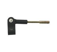 ShwyBDrbw 2 Set forcelle Giunto sferico Asta timone Angolo Braccio oscillante Compatibile con aeroplani RC Modello in Schiuma Aereo(2 Sets type2)