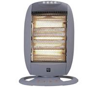 SHX SHX24HS1200 24HS1200 Riscaldamento alogeno 30 m² Argento, Nero
