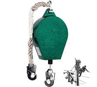 SHXN Dispositivo Anticaduta Retrattile Rope Grab Dispositivo,Anticaduta A Richiamo Automatico per Tetto Impalcature Costruzioni Commerciali Protezione Ingegneristica,Caricare 330lb,10M