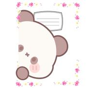 Shy Panda Notebook