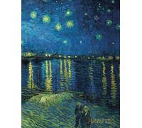 Shy Panda Press Van Gogh Art Planner 2025: Starry Night Over the Rho (Tascabile)