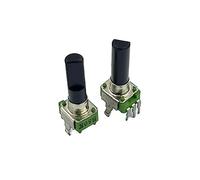 SHYISY potenziometro 2pcs Rk09 potenziometro B50k con ASSE Neutro 23mm Amplificatore di Potenza potenziometro del Volume 3 Pin