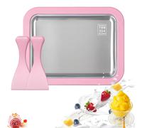 Shyllin Macchina per il Gelato, Rolled Ice Cream Maker, Piastra gelato roll, pia
