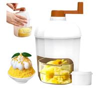 Shyllin Tritaghiaccio per Granite, Tritaghiaccio Manuale, Macchina per Granita da Casa, Tritaghiaccio Manuale, Ice Crusher, Senza Bpa, Adatto per Preparare Cocktail, Frullati, Gelati