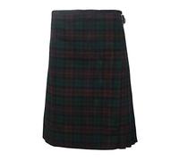 SHYNE KILTS U.K 8 Yard Kilt Scozzese Uomo Kilt 16oz, Casual Kilt, Varie Taglie - Marrone Orologio - Marrone Orologio, 42"