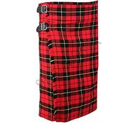 SHYNE KILTS U.K - Gonna - Kilt - Uomo Red/black 81 cm
