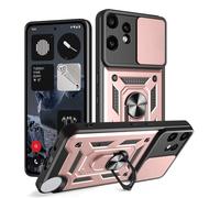 SHYXGLON Case for Nothing CMF Phone 2 Pro con custodia per fotocamera scorrevole, protezione per fotocamera, magnetica, ibrida, robusta, con supporto, custodia militare per niente CMF Phone 2 Pro