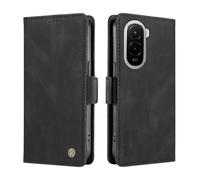 SHYXGLON Custodia a portafoglio per Xiaomi Poco M7 4G Premium Folio in pelle, scomparti per schede, chiusura magnetica, anti-goccia, protezione completa, antiurto, custodia a portafoglio per Xiaomi