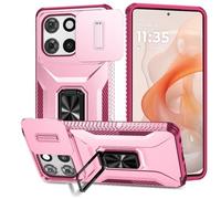 SHYXGLON Custodia per Motorola Moto Edge 60 Stylus 5G con copertura per fotocamera scorrevole, protezione per fotocamera, ibrida, robusta, militare, antiurto, custodia per Motorola Moto G Stylus 2025