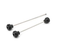 SHYYBD Accessori Motociclette Slider Forcella Ruota Per CFMOTO 450NK 450SR 2022-2025 Protezione Antiurto Asse Anteriore Posteriore Protezione Anticadut(Nero3)