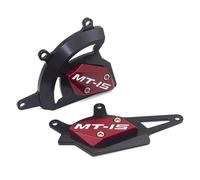 SHYYBD Accessori Per Motociclette Protezione Motore CNC Proteziones Contro Gli Urti Per Yamaha MT-15 2019-2021 Protezione Anticadut(ROSSO)