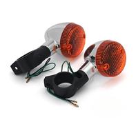 SHYYBD Indicatori di Direzione Indicatore di Direzione per Motocicletta, Luce Lampeggiante Anteriore per H&Onda Magna 250 750 Shadow 400 750 Steed VLX 400 600 1100 VTX 1300 1800 Frecce Moto