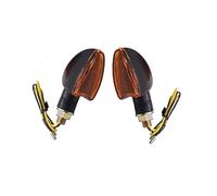 SHYYBD Indicatori di Direzione Lampada Spia Indicatore di Direzione per Motocicletta per H&Onda per Hornet 600 CB600F CB599 CB600 CBF600 CB900 CBF900 CB300R CBR300R Frecce Moto(2 Pezzi-Corto)