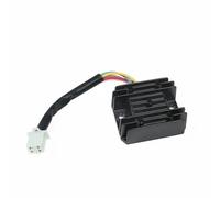 SHYYBD Moto AC 12V 4/5Pins Fili Raddrizzatore Regolatore Di Tensione Per GY6 CG CB 150cc 200cc 250cc ATV Quad Ciclomotore Scooter Buggy Raddrizzatori(Nero 4 pin)
