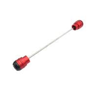 SHYYBD Protezioni Telaio Forcella Anteriore Posteriore Per Moto, Protezione Antiurto Per Ruota, Anticaduta Laterale, Per CFMOTO 450SR 450NK Protezione Anticadut(ROSSO,X-rear)