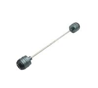 SHYYBD Protezioni Telaio Forcella Anteriore Posteriore Per Moto, Protezione Antiurto Per Ruota, Anticaduta Laterale, Per CFMOTO 450SR 450NK Protezione Anticadut(Titanio,X-front)