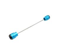 SHYYBD Protezioni Telaio Forcella Anteriore Posteriore Per Moto, Protezione Antiurto Per Ruota, Anticaduta Laterale, Per CFMOTO 450SR 450NK Protezione Anticadut(BLU,X-rear)