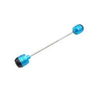 SHYYBD Protezioni Telaio Forcella Anteriore Posteriore Per Moto, Protezione Antiurto Per Ruota, Anticaduta Laterale, Per CFMOTO 450SR 450NK Protezione Anticadut(BLU,X-front)