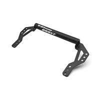 SHYYBD Supporto Navigatore GPS Moto Per Suzuki V-Strom 650 DL 650 2017-2024 Telefono, Parabrezza, In Alluminio Staffa Di Espansione(Nero 4)