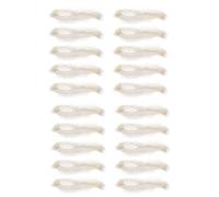 SHYYOULQE 10/20pcs Rete Per Capelli Invisibile In Nylon Morbido Linee Elastiche Rete Dei Capelli Danza Balletto Snoods per Servizi Alimentari Cucina Reti Per Capelli, 50 cm sfuso beige, Taglia unica