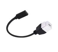 SHYYOULQE Cavo adattatore USB tipo C Keystone da 10 Gbps femmina a Keystone Femmina Inserisci Cavo di uscita per piastra a muro di ricarica a velocità rapida