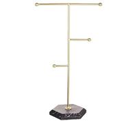 SHYYOULQE Elegante espositore per gioielli, espositore per collane e orologi, salvaspazio, per gioielli, presentazioni e collane
