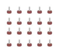 SHYYOULQE Gambe di livellamento regolabili resistenti multiuso non per mobili, 20 pezzi, per pavimenti irregolari, per interni ed esterni, sedia da ufficio, piedi di livellamento