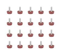 SHYYOULQE Gambe di livellamento regolabili resistenti multiuso non per mobili, 20 pezzi, per pavimenti irregolari, per interni ed esterni, sedia da ufficio, piedi di livellamento