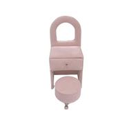 SHYYOULQE Organizer per gioielli alla moda a forma di divano, piccola scatola in peluche per donne e ragazze