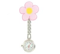 SHYYOULQE Orologio versatile in morbido silicone per infermieristica, orologio professionale ospedaliero per ospedale e clinica, orologio professionale sanitario, Fiori.