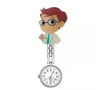 SHYYOULQE Orologio versatile in morbido silicone per infermieristica, orologio professionale ospedaliero per ospedale e clinica, orologio professionale sanitario, Infermiera Maschio