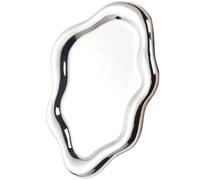 SHYYOULQE Vassoio per gioielli in ceramica a forma di nuvola con base robusta supporto decorativo per vanità e decorazioni per la casa, elegante organizer per gioielli in ceramica
