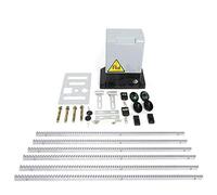 SHZICMY Apri cancello scorrevole 370 W, apriporta elettrico, azionamento cancello scorrevole con telecomando e cremagliera scorrevole da 6 m, motore Sliding Gate Opener fino a 600 kg