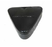 Si Adatta a BSA Triumph Ariel Scatola Attrezzi Triangolare in Acciaio Nera
