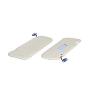 Si Adatta A Mercedes Pagode W113 250 SL 280 SL Set Di Parasole Avorio