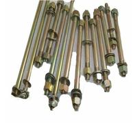 Si Adatta A Royal Enfield 350CC Kit Dadi E Rondelle Metrici Per Carter S2U