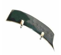 Si Adatta A Royal Enfield Bullet Targa Anteriore Ottone Vintage AEs