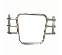 Si Adatta A Royal Enfield Solid Airfly Style Front Chrome Crash Bar