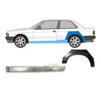 Si adatta: Bmw 3 E30 1982-1987 2 Porta Passaruota Posteriore + Pannello Di Ripar