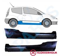 Si adatta: Citroen C2 2003-2009 Pannello Di Riparazione Della Soglia / Set
