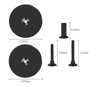 Si adatta facilmente alla maggior parte delle porte standard con viti regolabili