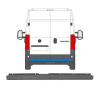 Si adatta: Fiat Ducato 2006-2018 Paraurti Centrale